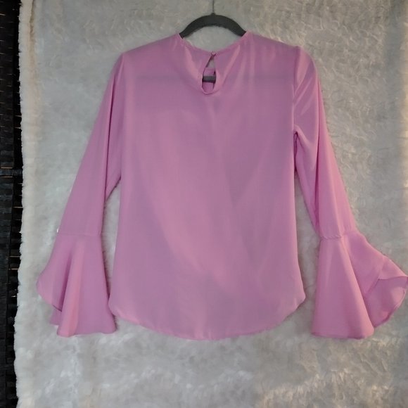 NWT CARMEN MARC VALVO WRAP FRONT TOP XS - Picture 2 of 6